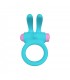 ANELLO VIBRANTE RINY CON CONTROLLER USB IN SILICONE BLU