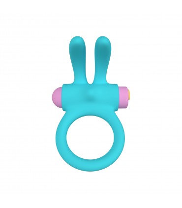 RINY VIBRIERRING MIT BLAUEM SILIKON-USB-CONTROLLER