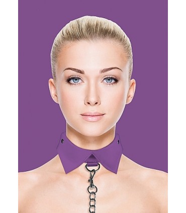COLLAR CON ESPOSAS PÚRPURA