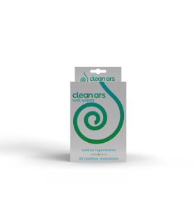 SINGLE-DOSE HYGIENIC WIPES 20 UNITS.