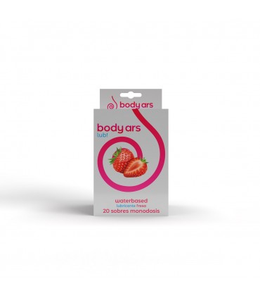 LUBRIFIANT À L'EAU DE FRAISE 20 UNIDOSE 4 ML