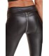 MADDALENA SCHWARZE LEGGINGS MIT REISSVERSCHLUSS XL