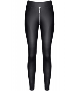 LEGGINGS ZIP NERI MADDALENA L