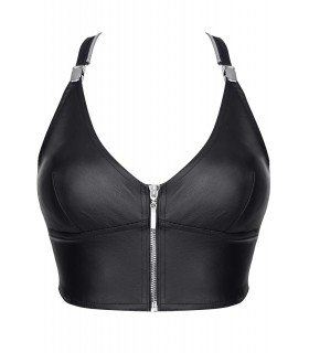 CANOTTA ZITA CON CERNIERA NERA XL