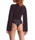 ALEXIS BODY WITH WIDE SLEEVES BLACK L