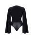 BODY ALEXIS MANICHE LARGE NERO XL