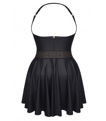AVA UNTERBRUSTKLEID SCHWARZ L