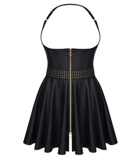 AVA UNTERBRUSTKLEID SCHWARZ L