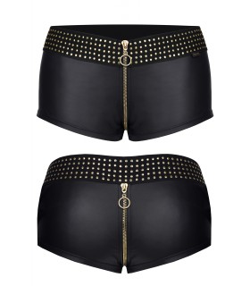 MICHELLE SHORT CON CREMALLERA NEGRO M