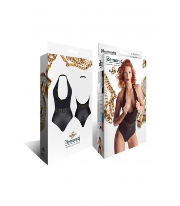 SAMANTHA BODY SUSPENDERS BLACK L