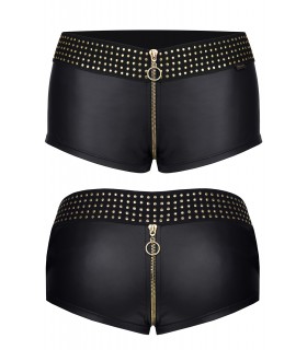 MICHELLE SHORT CON CERNIERA NERO XL