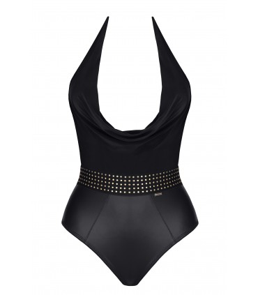 SAMANTHA BODY SUSPENDERS BLACK L