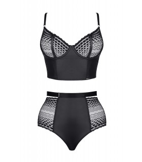 YESSENIA ENSEMBLE 2 PIÈCES NOIR L