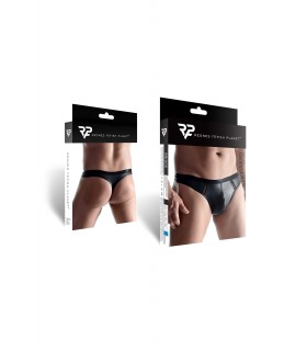 TANGA WETLOOK NEGRO L