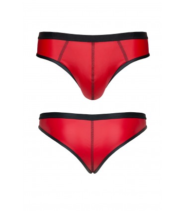 SLIP BRASILIANI EFFETTO BAGNATO ROSSO XL