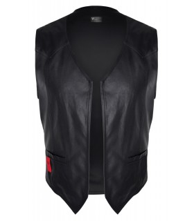 GILET OLIVER NOIR AVEC DOS RÉGLABLE S