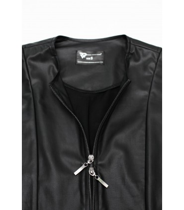 MOTTAVIANO T-SHIRT SMANICATA WETLOOK NERA M