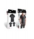 REMO WETLOOK ZIPPER SHIRT BLACK S