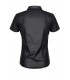 REMO WETLOOK ZIPPER SHIRT BLACK S