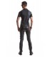 REMO WETLOOK ZIPPER SHIRT BLACK S