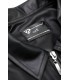 REMO WETLOOK ZIPPER SHIRT BLACK S