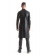 SERGIO WETLOOK TRENCHCOAT SCHWARZ L