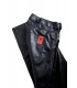 VITTORIO PANTALON WETLOOK AVEC POCHES NOIR S