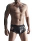 WETLOOK BOXER WITH OPENINGS BLACK L