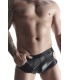 WETLOOK BOXER WITH OPENINGS BLACK L