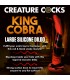 KING COBRA GRAND GODE EN SILICONE 35,5 CM