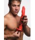 KING COBRA LARGE SILICONE DILDO 35.5 CM