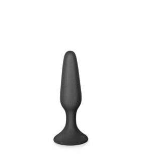 PLUG SILICONA GLAMY PEQUEÑO NEGRO