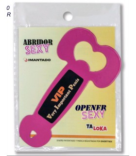 ABRIDOR METALICO PENE IMANTADO FUSCIA VERY