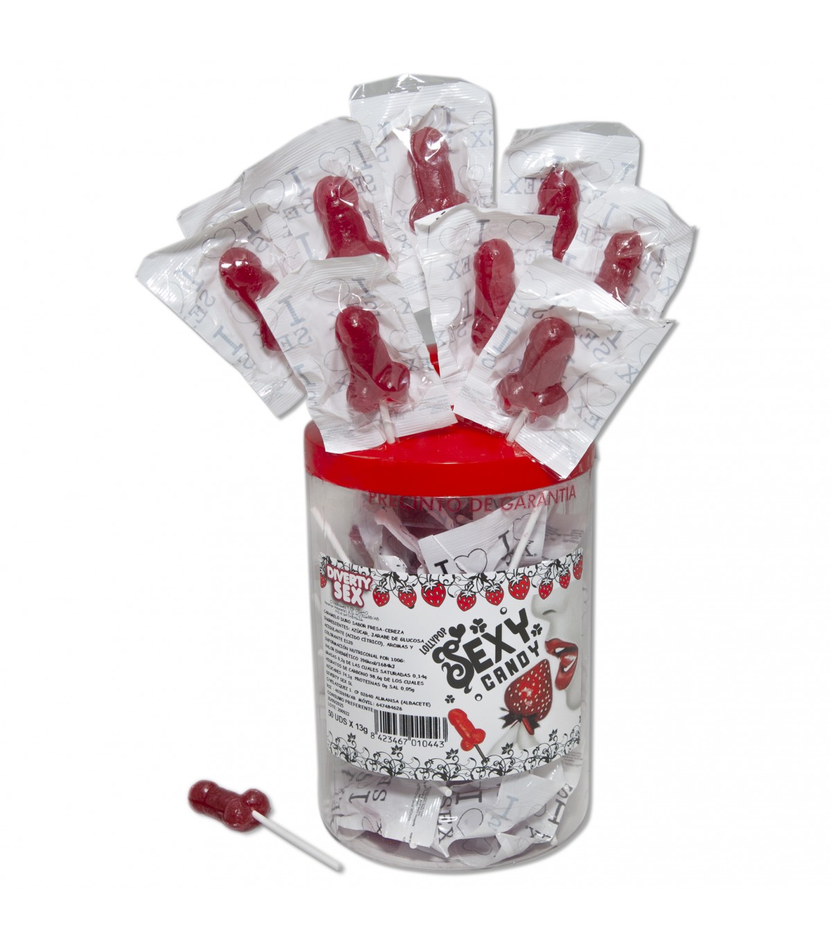 Buy wholesale Candy lollipop, breast, approx. 50 g