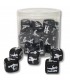 DADOS POSTURAS NEGRO 25 UND