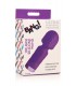 MINI BAGUETTE DE MASSAGE RECHARGEABLE EN SILICONE VIOLET