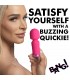 MINI RECHARGEABLE PINK SILICONE WAND MASSAGER