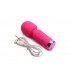 MINI RECHARGEABLE PINK SILICONE WAND MASSAGER