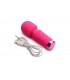 MINI BAGUETTE DE MASSAGE RECHARGEABLE EN SILICONE ROSE