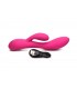 PINK RECHARGEABLE RABBIT FLEXIBLE SILICONE VIBRATOR