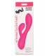 PINK RECHARGEABLE RABBIT FLEXIBLE SILICONE VIBRATOR