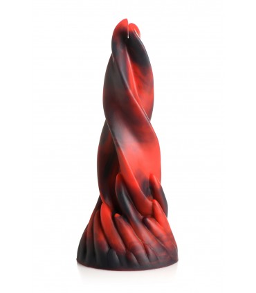 DILDO IN SILICONE CON LINGUE INTORTO HELL KISS