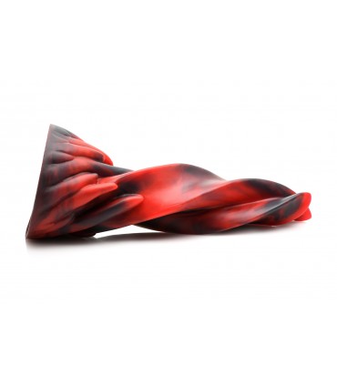 DILDO IN SILICONE CON LINGUE INTORTO HELL KISS
