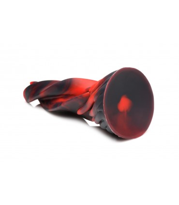 DILDO IN SILICONE CON LINGUE INTORTO HELL KISS