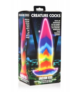 UNICORN KISS PHOSPHORESCENT DILDO