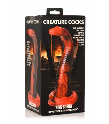 GODE EN SILICONE ROI COBRA