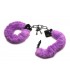 MENOTTES EN PELUCHE VIOLET