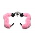 MANETTE IN PELUCHE ROSA