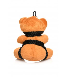 BOUND TEDDY BEAR KEYCHAIN