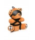 BOUND TEDDY BEAR KEYCHAIN